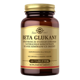 Beta glukany suplement diety 60 tabletek