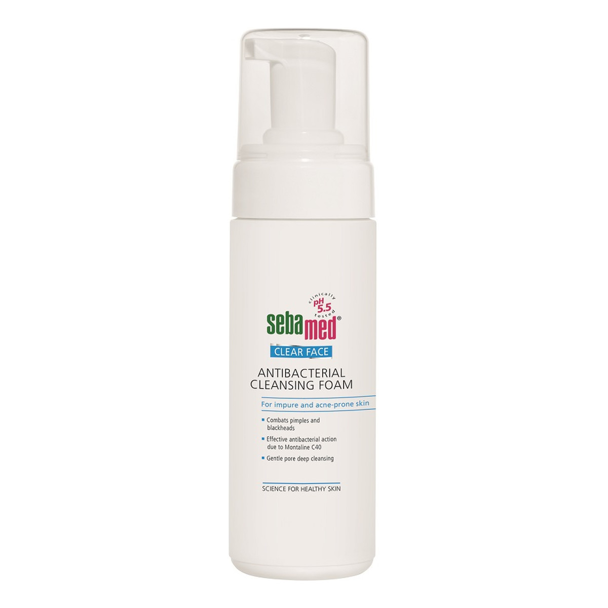 Sebamed Clear Face Antibacterial Cleansing Foam oczyszczająca pianka do twarzy 150ml