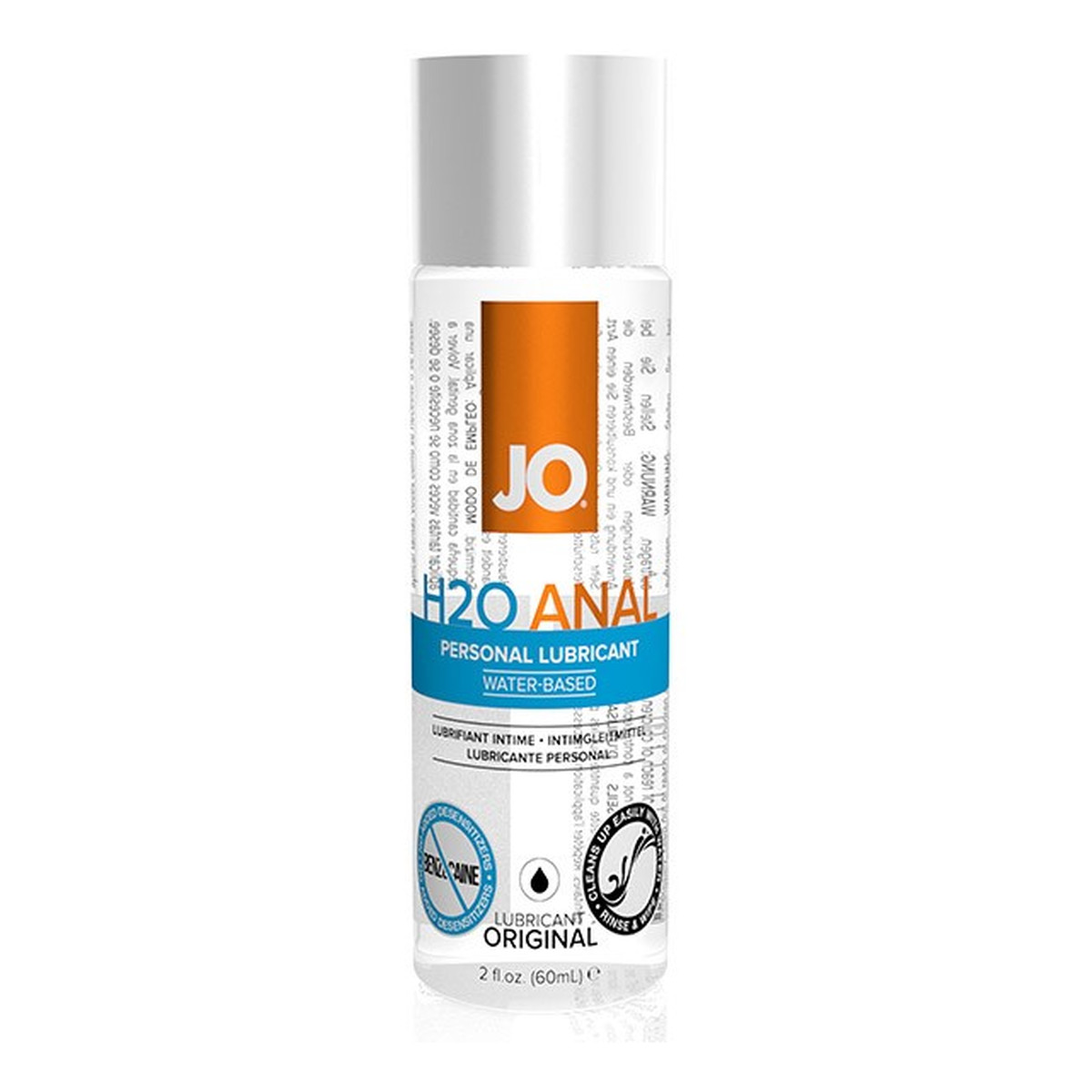 System Jo H2o anal personal lubricant lubrykant analny na bazie wody 60ml