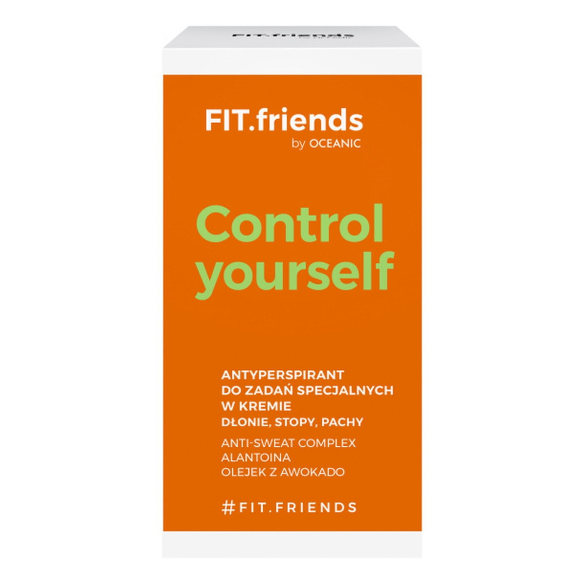 FIT.Friends Control yourself Antyperspirant do zadań specjalnych w kremie 40ml