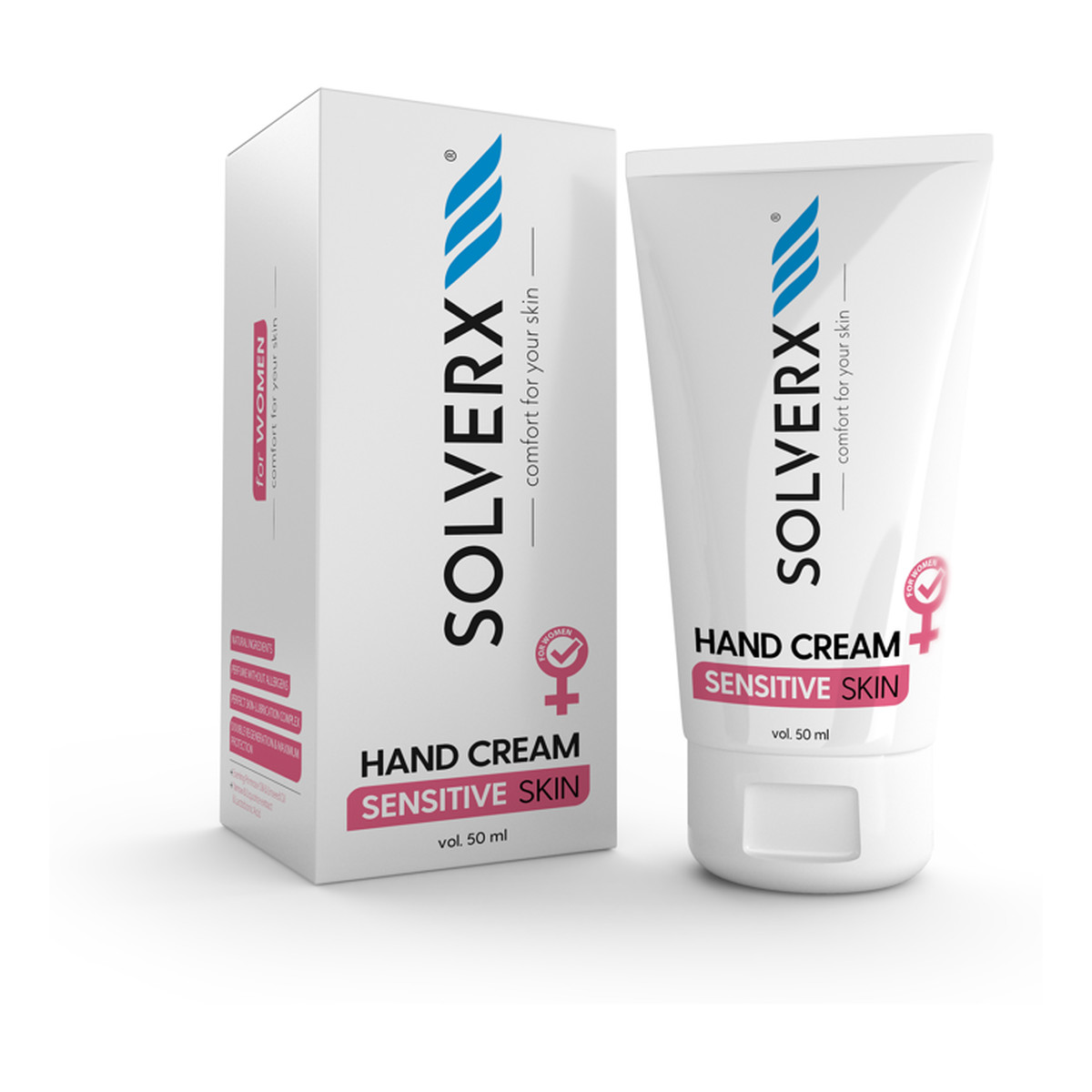 Solverx Sensitive Skin Krem do rąk do skóry wrażliwej Women 50ml