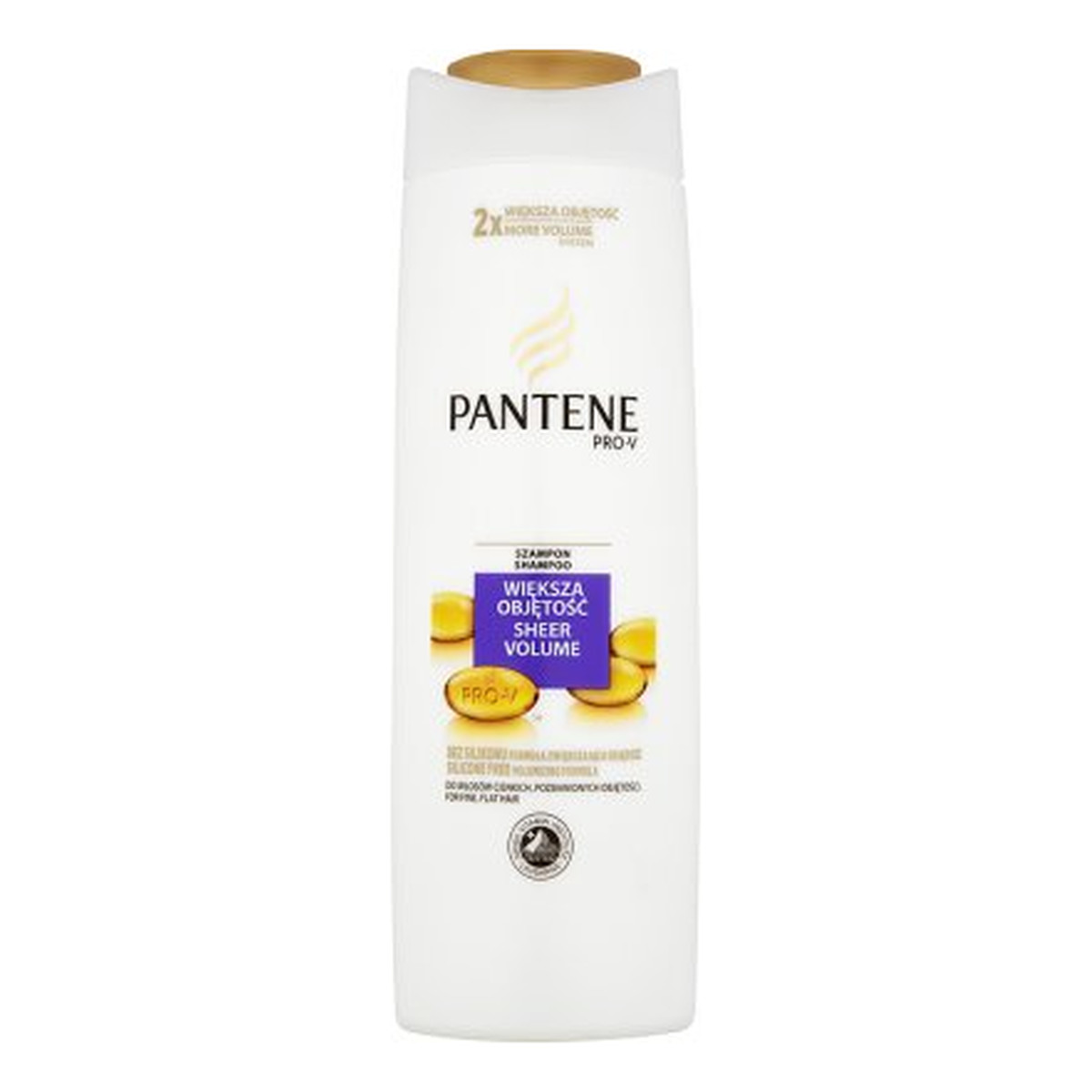 Pantene Pro-V Większa Objętość Szampon Do Włosów Cienkich 400ml