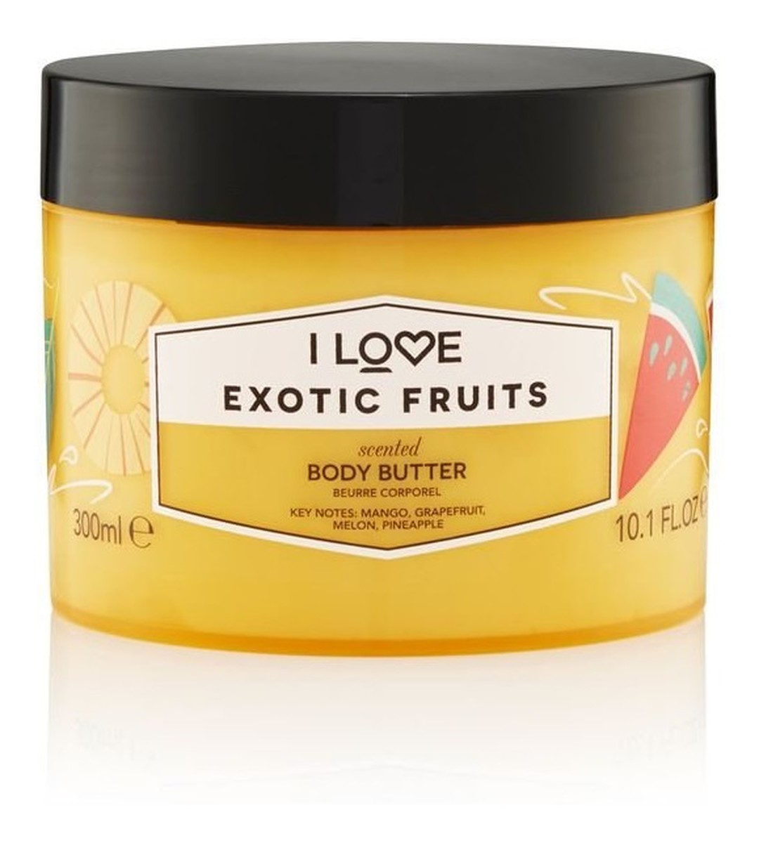 Scented body butter nawilżające masło do ciała exotic fruits