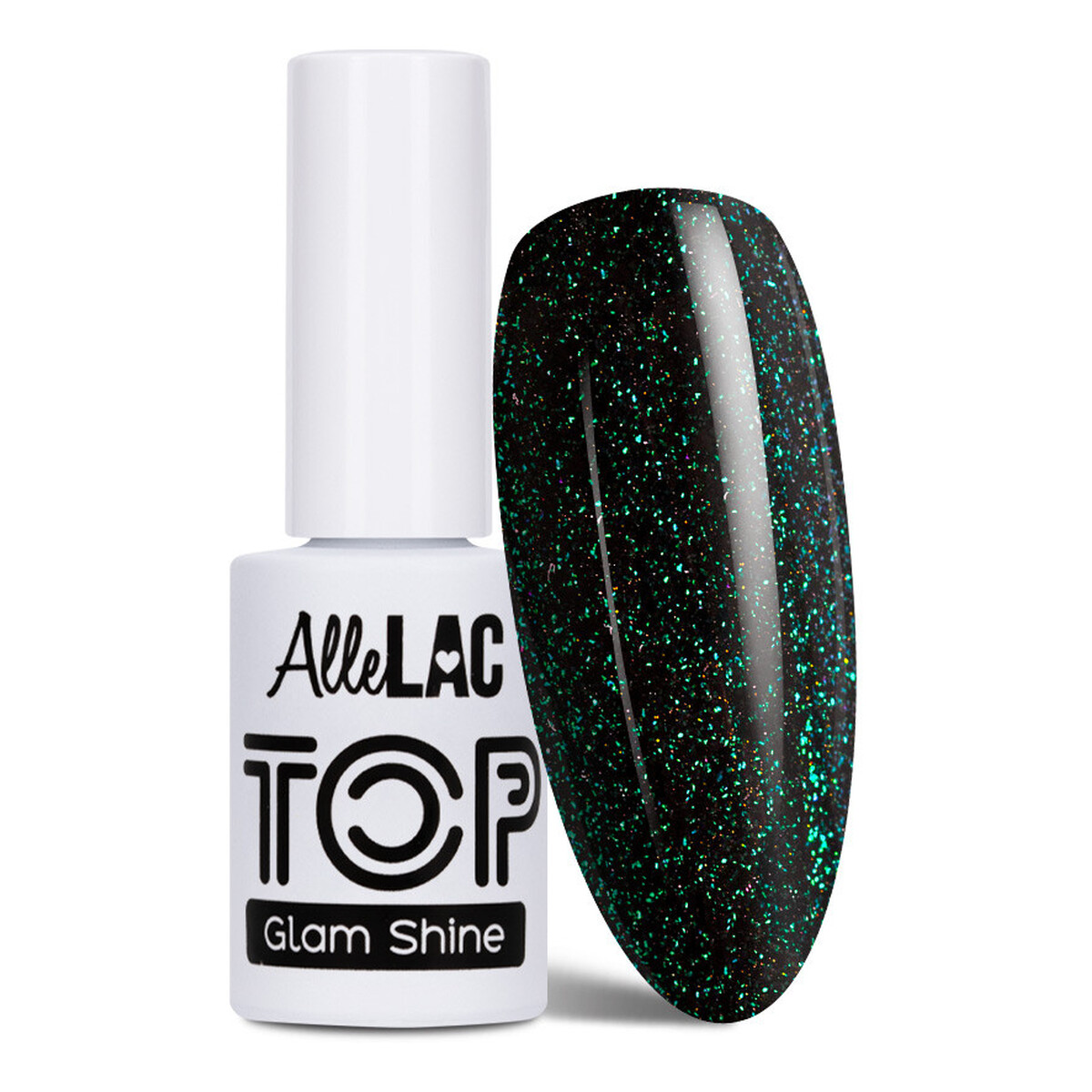 Allelac Top glam shine top hybrydowy 4 chrisolite 5g