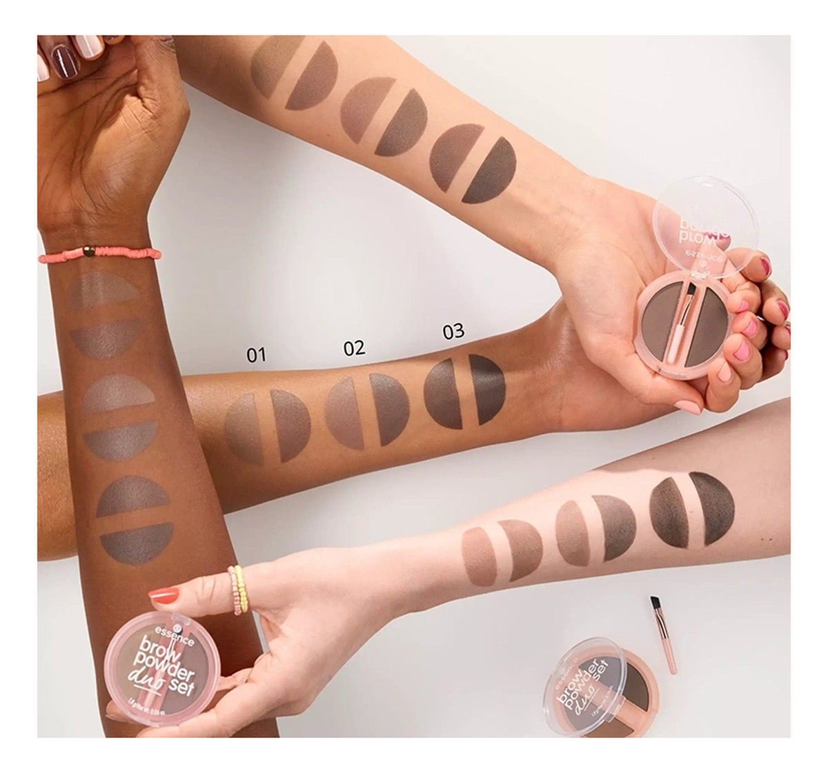 Brow Powder Duo Set Puder do brwi