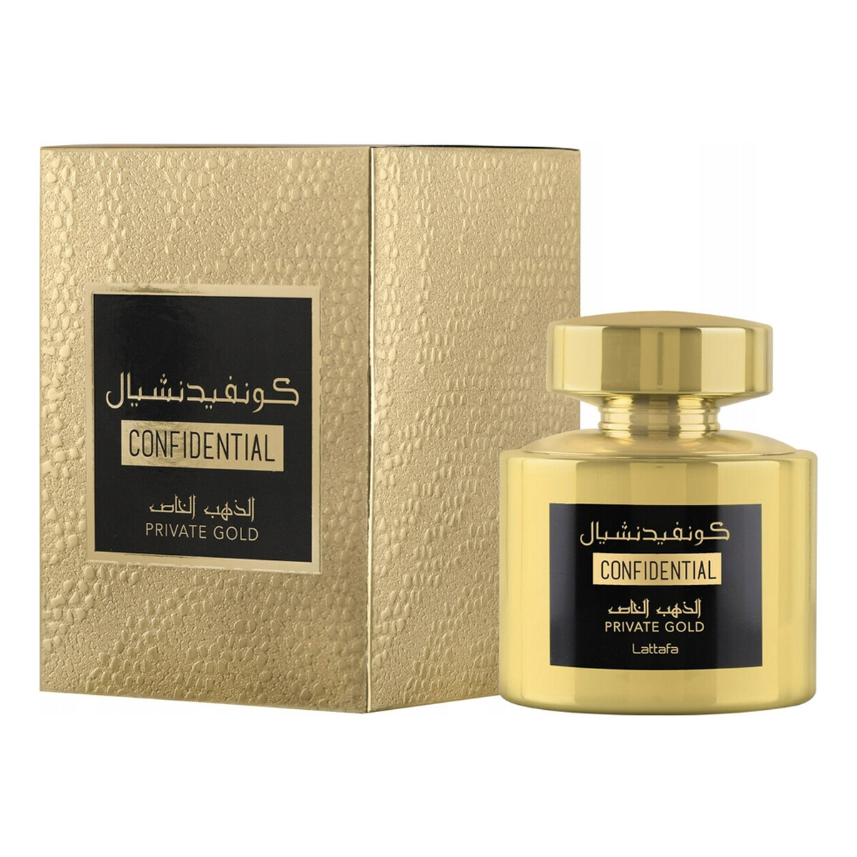 Lattafa Confidential Private Gold Woda perfumowana spray 100ml