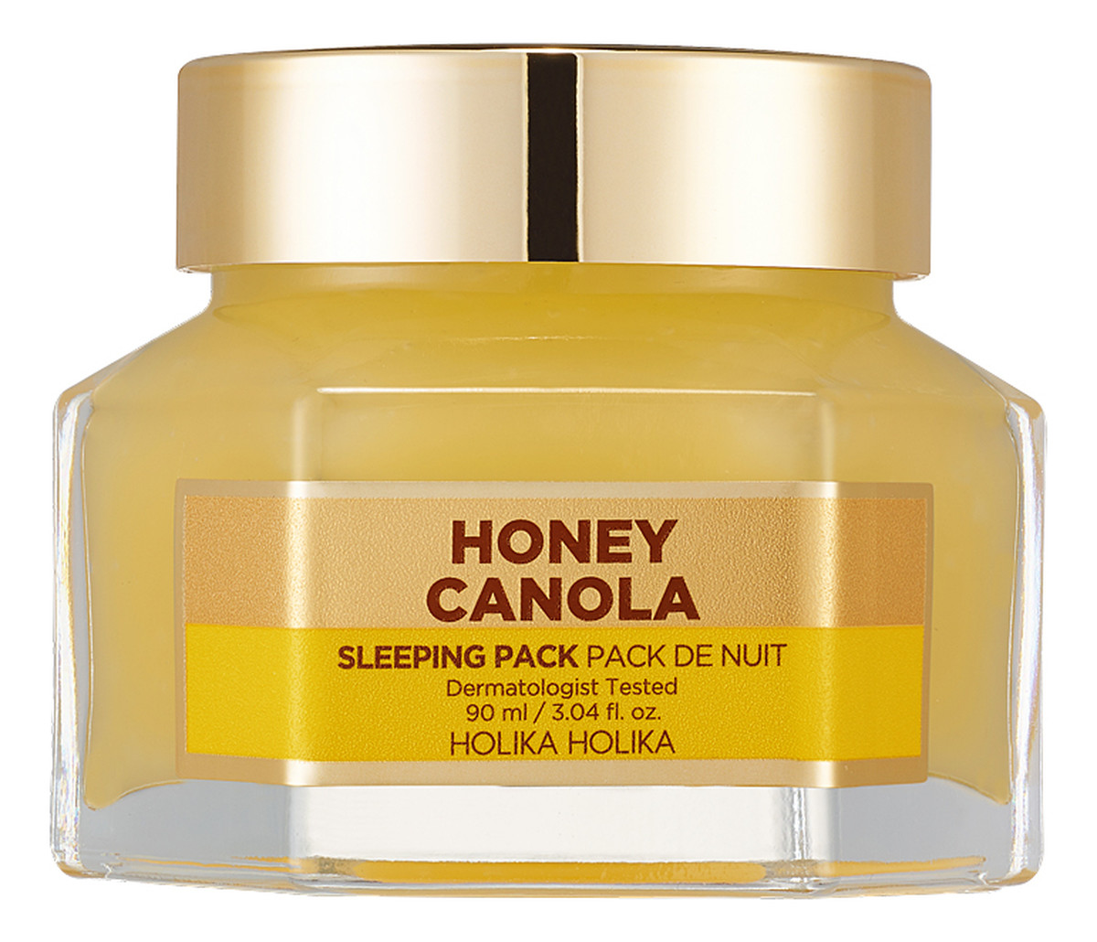 Honey sleeping pack całonocna maseczka z miodem i olejem canola