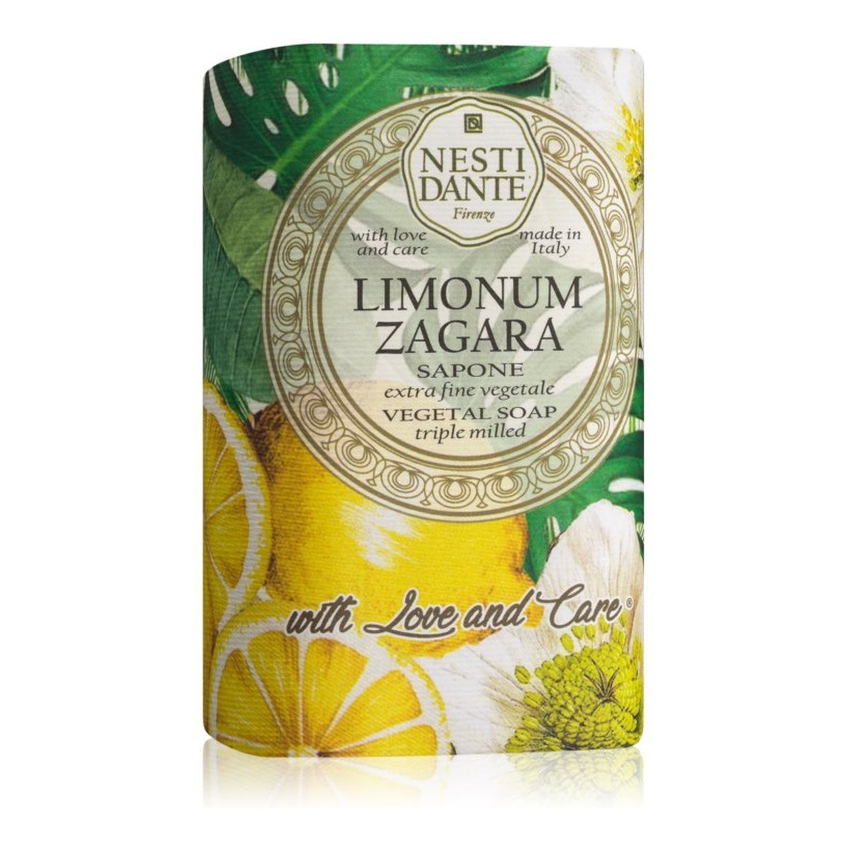 Nesti Dante Limonum Zagara Sapone naturalne Mydło toaletowe kwiat pomarańczy 250g