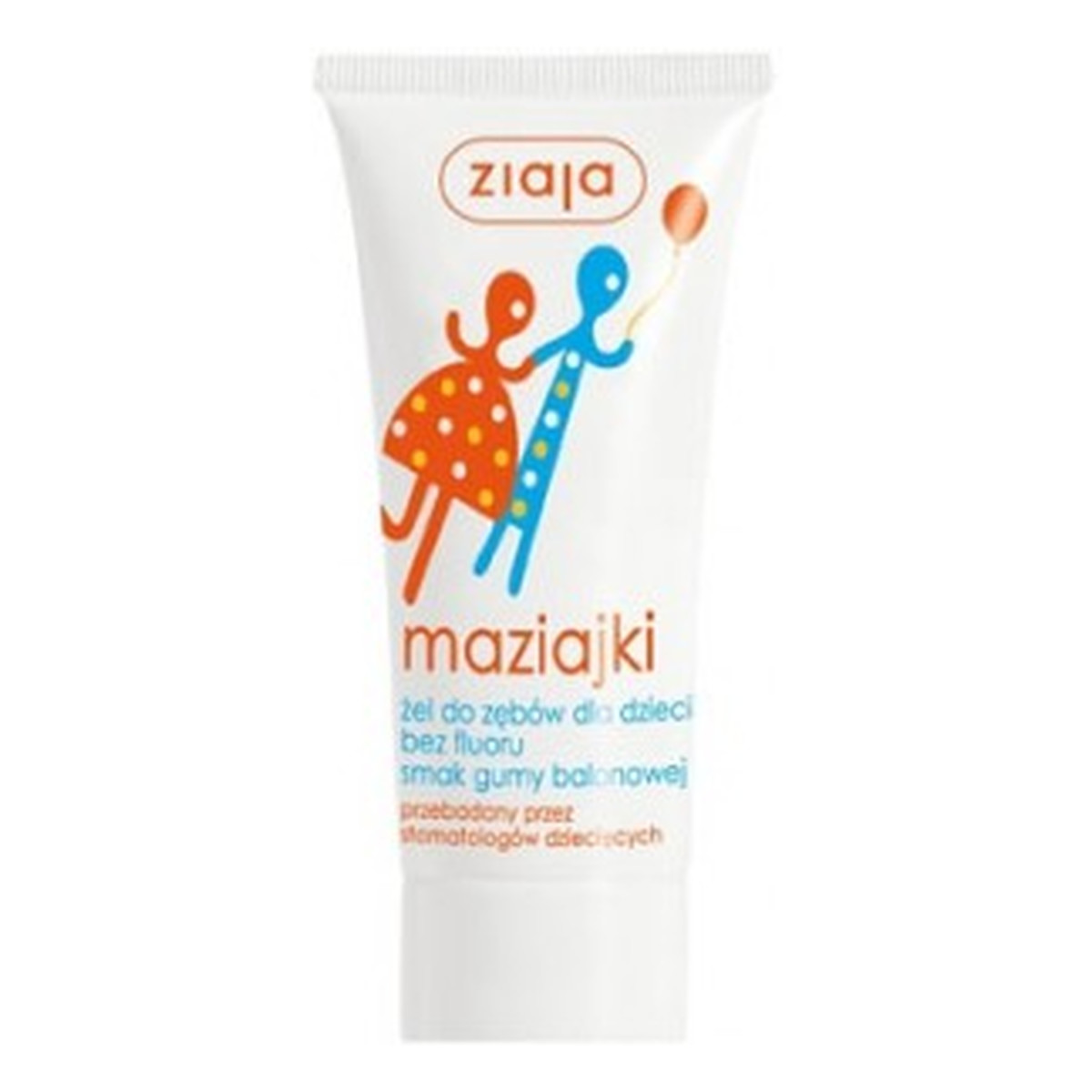 Ziaja Maziajki Żel Do Mycia Zębów Guma Balonowa 50ml