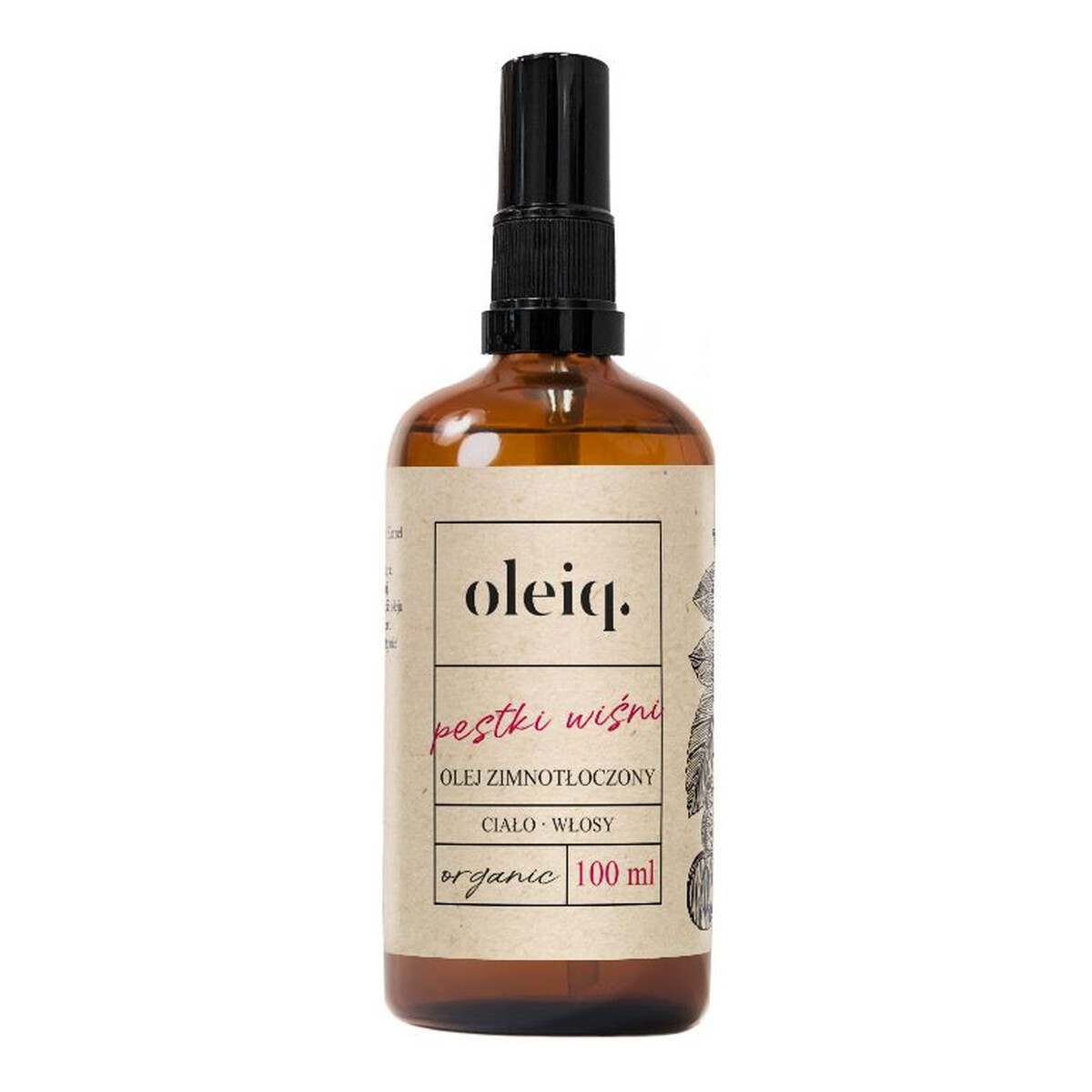 Oleiq Olej z pestek wiśni 100ml