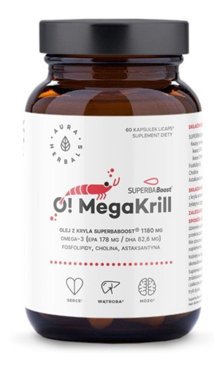 OMegaKrill olej z Kryla suplement diety