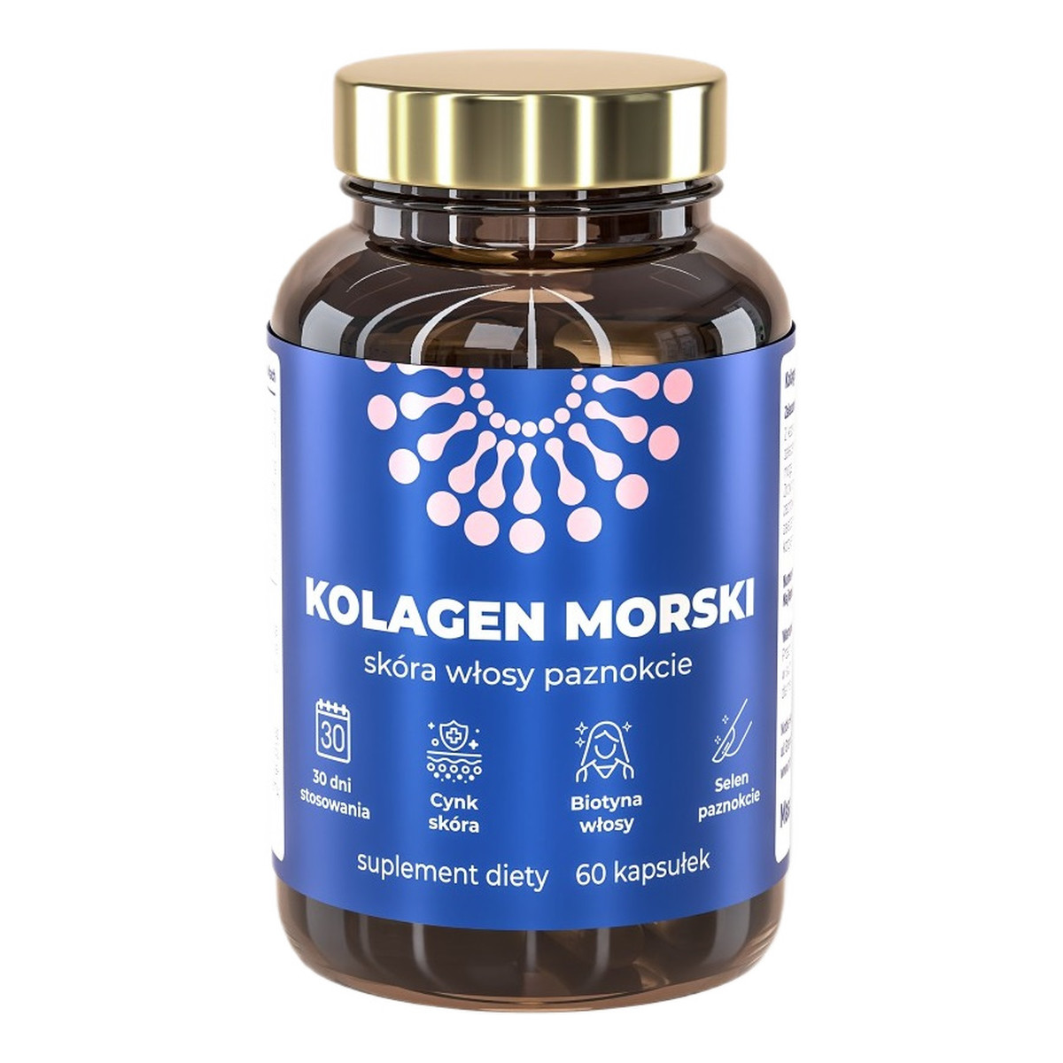 Noble Health Kolagen morski suplement diety 60 kapsułek