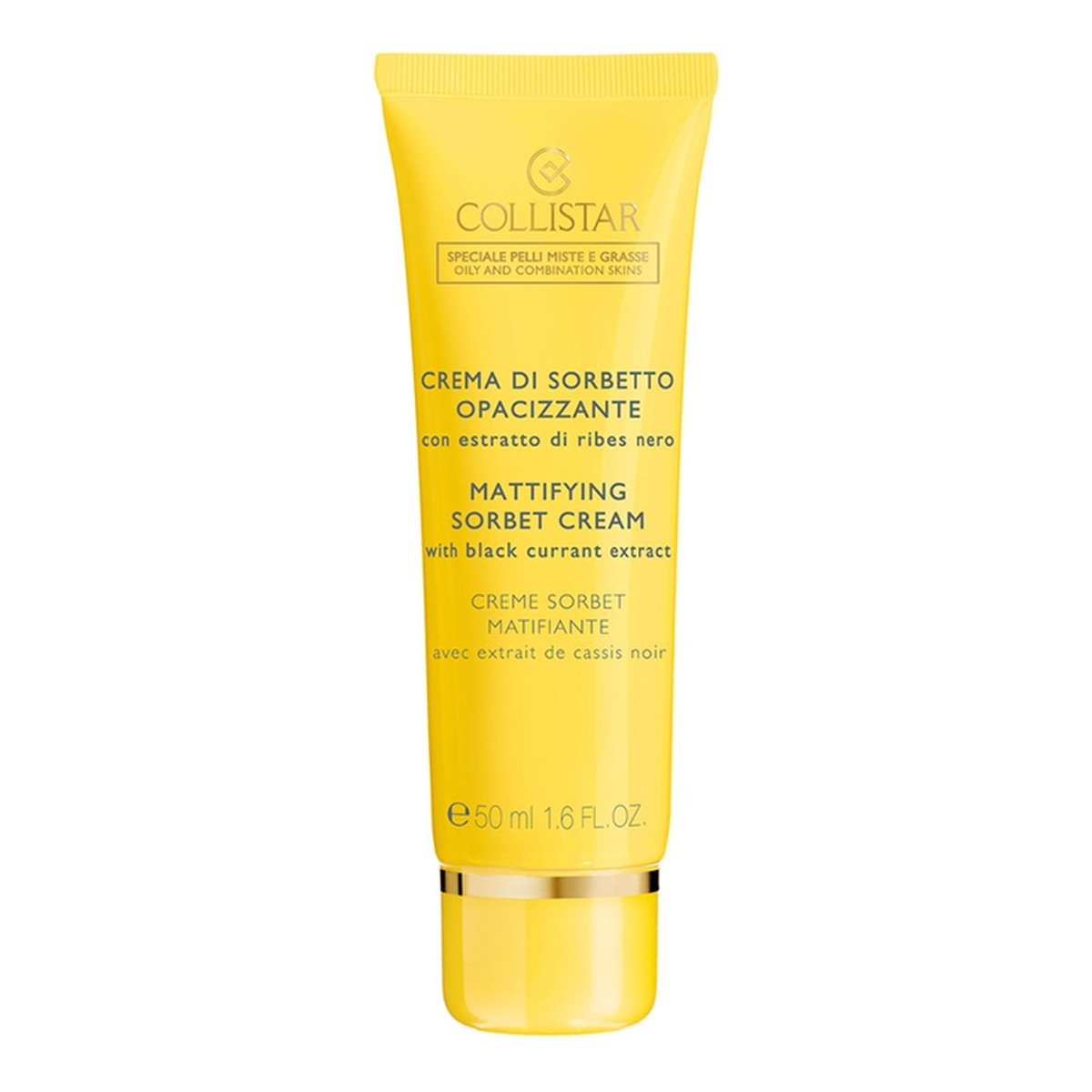 Collistar Mattifying Sorbet Cream With Black Currant Extracts Kremowy sorbet z ekstraktem z czarnej porzeczki 50ml