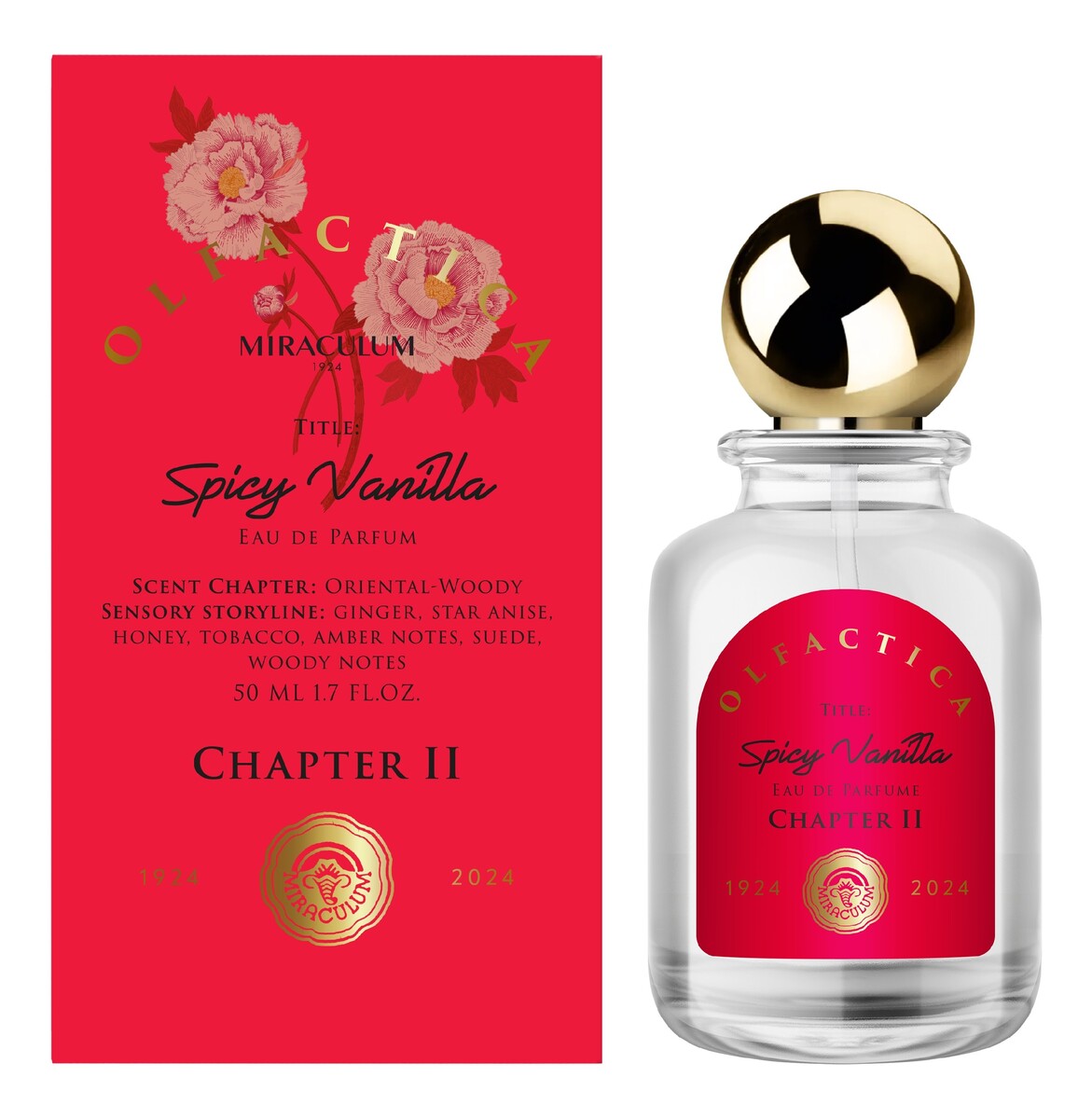 Woda perfumowana dla kobiet Spicy Vanilla - Chapter II