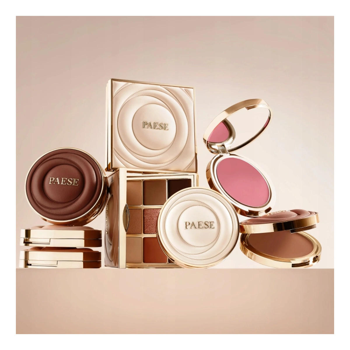Paese Selfglow paleta cieni Rose Nude 12.5g