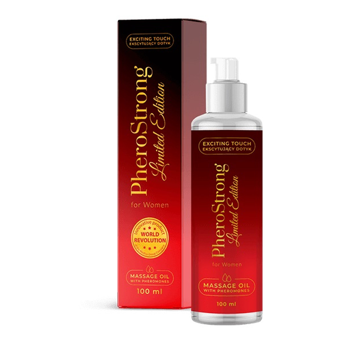 Pherostrong Limited Edition For Women Massage Oil With Pheromones Olejek do masażu z feromonami 100ml