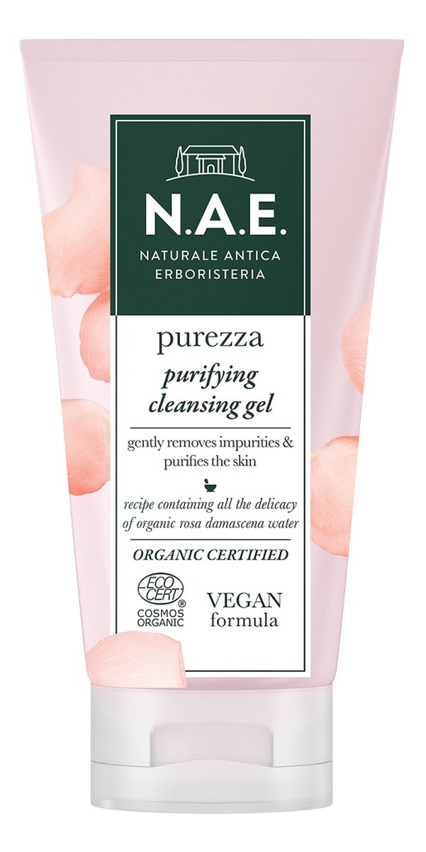 Purezza Purifying Cleansing Gel Żel oczyszczający z organiczną wodą z róży damasceńskiej