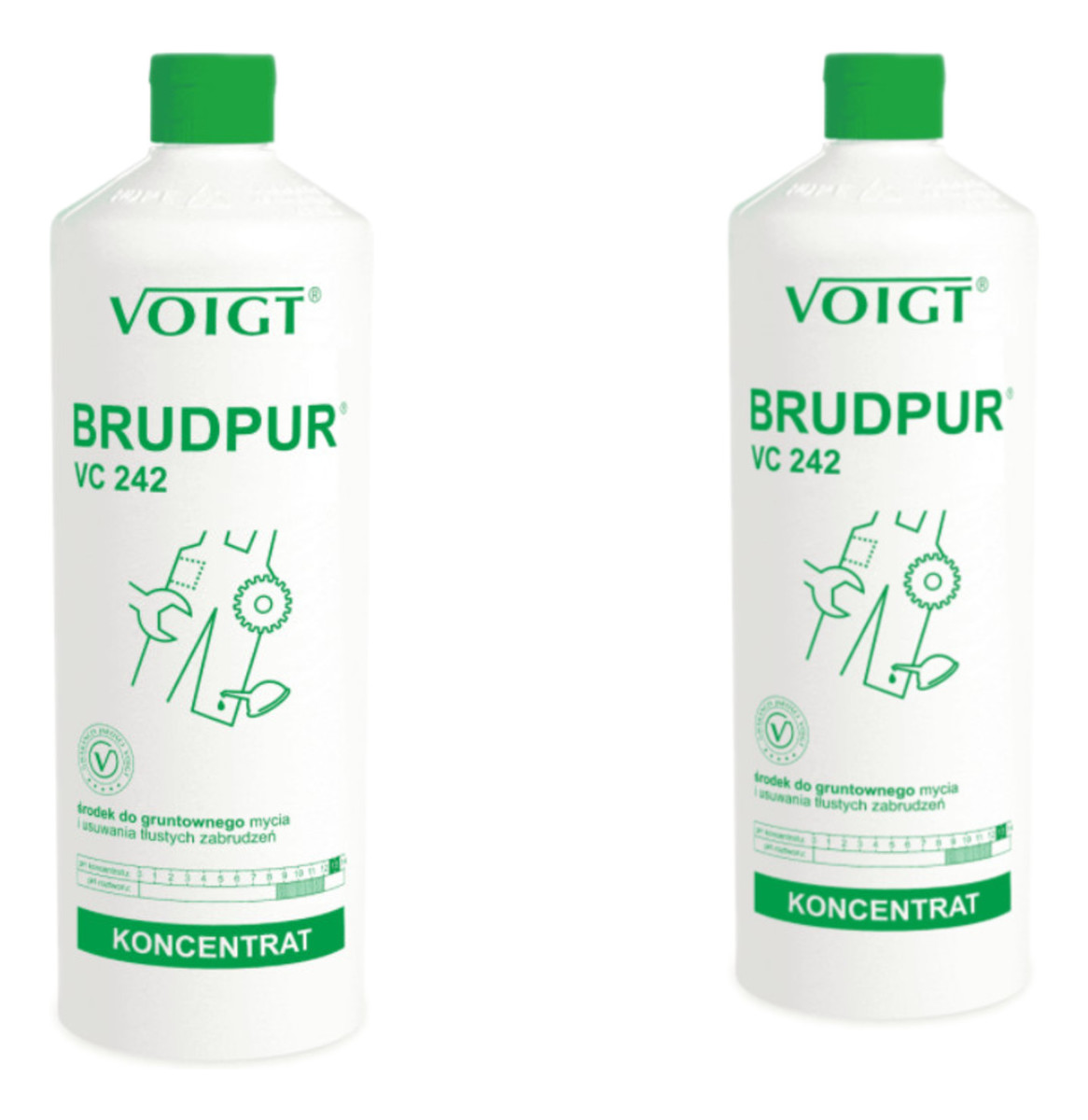 Środek Do Gruntownego Mycia I Usuwania Tłustych Zabrudzeń VC242 2x1L