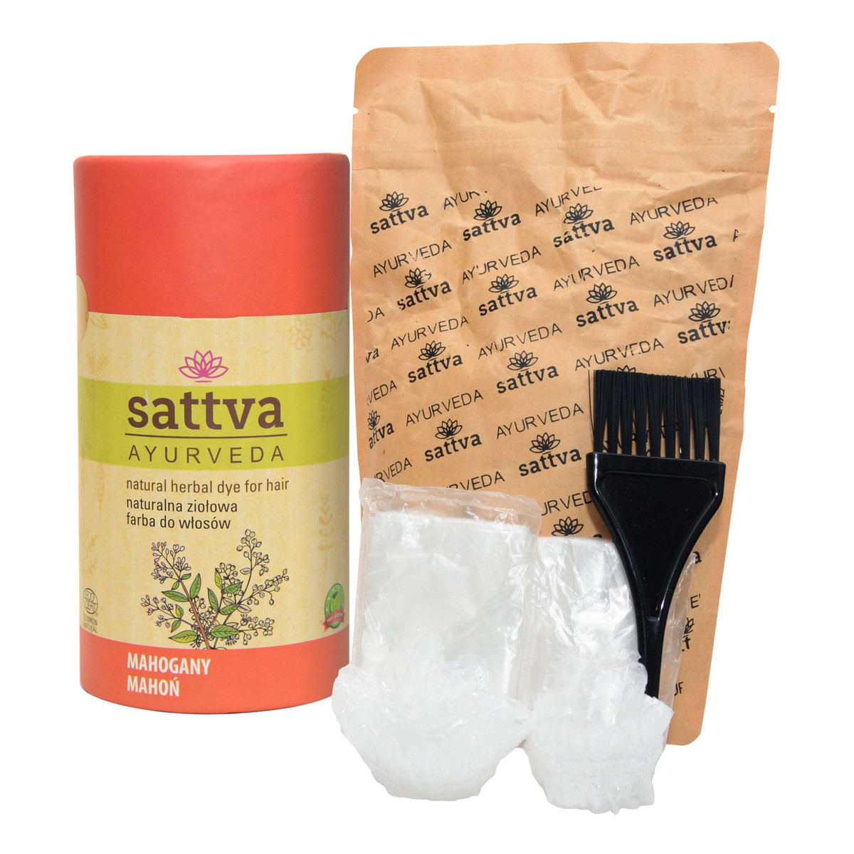 Sattva Naturalna Ziołowa Farba/henna Do Włosów 150g