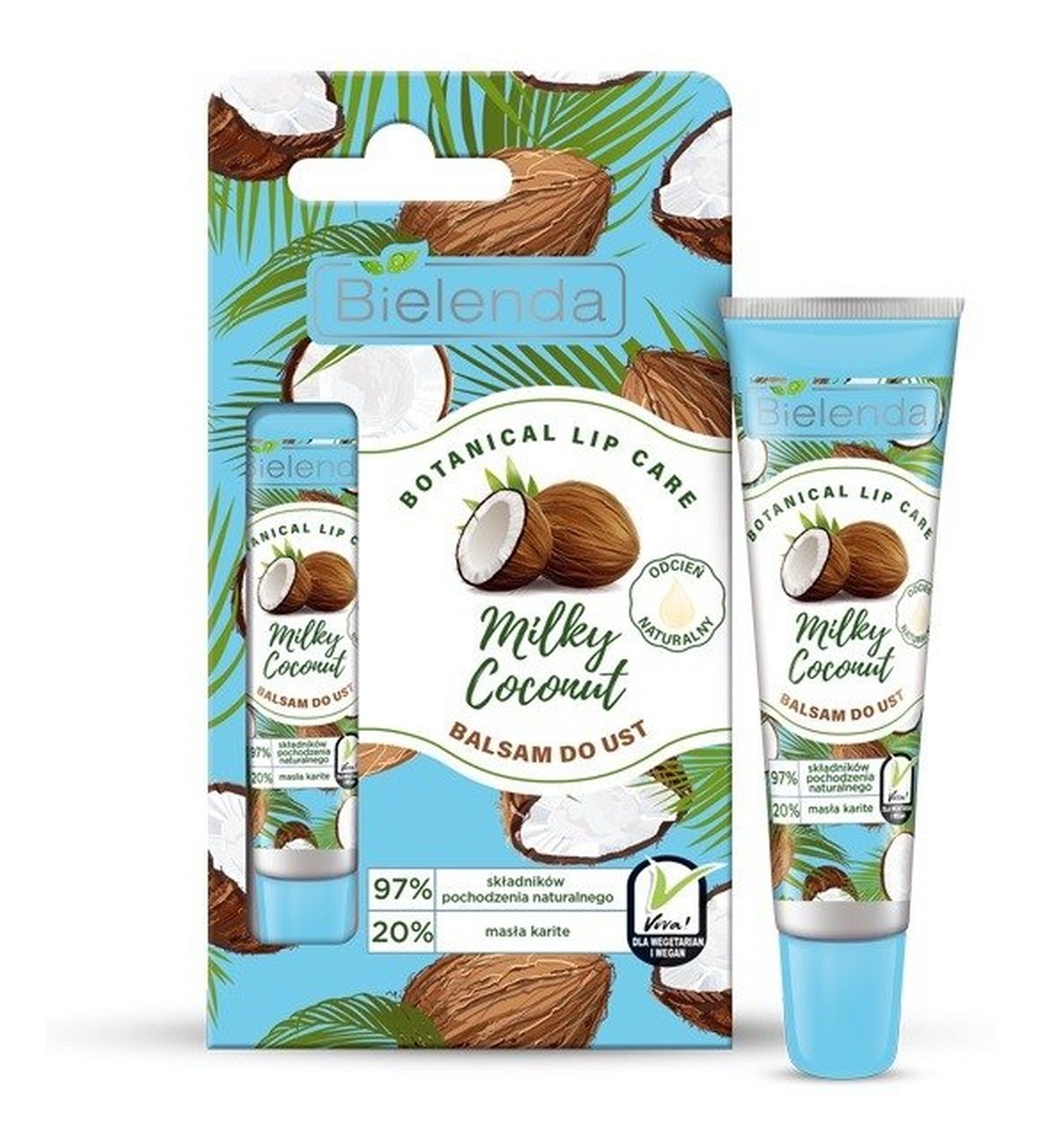 Balsam do ust Milk Coconut - naturalny