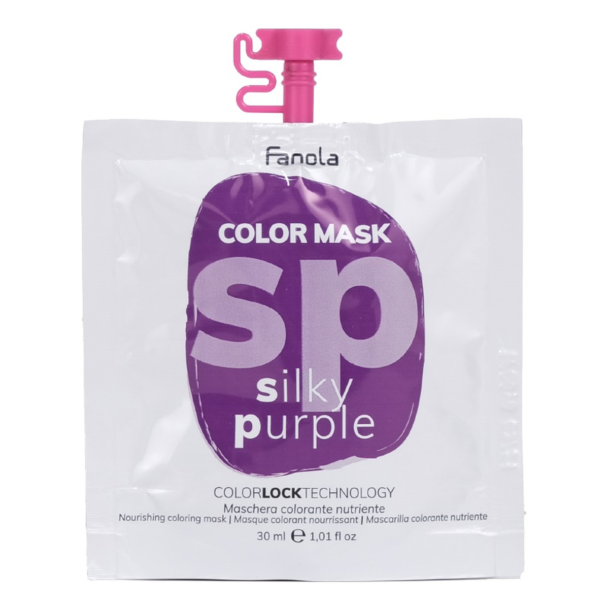 Fanola Color mask maska koloryzująca do włosów silky purple 30ml