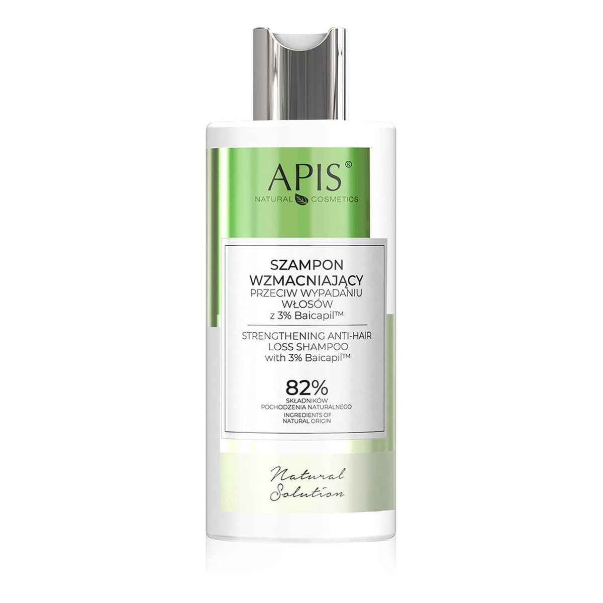 Apis Natural Solution Szampon wzmacniający przeciw wypadaniu włosów z 3% Baicapil 300ml