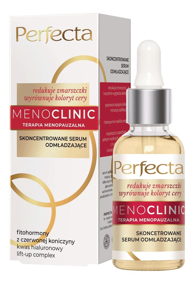 Menoclinic skoncentrowane serum odmładzające do twarzy