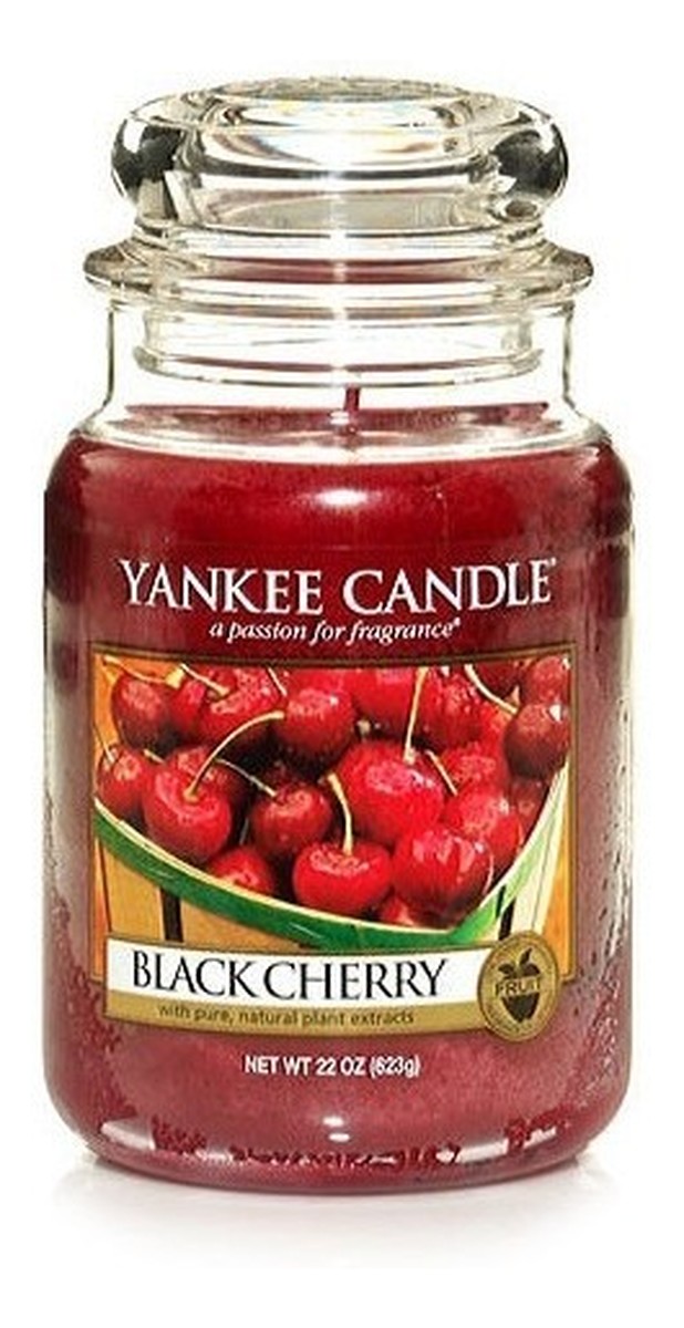 Duża świeczka zapachowa Black Cherry