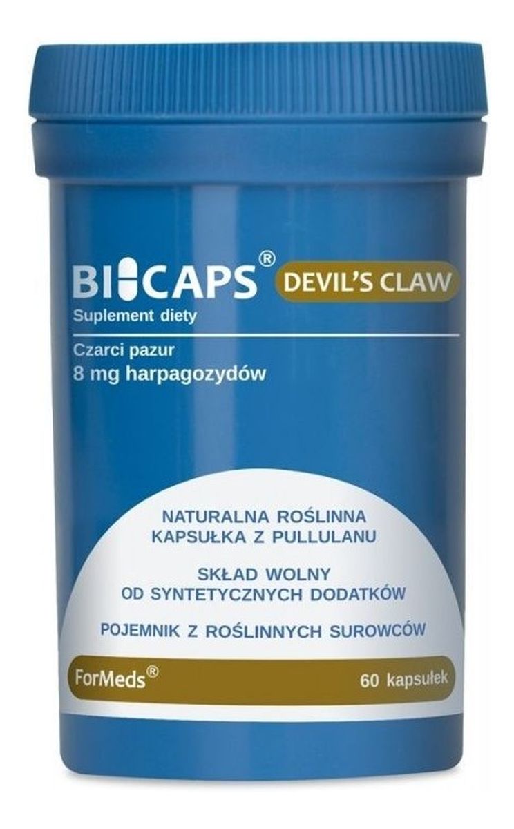 Devil's Claw czarci pazur suplement diety 60 Kapsułek