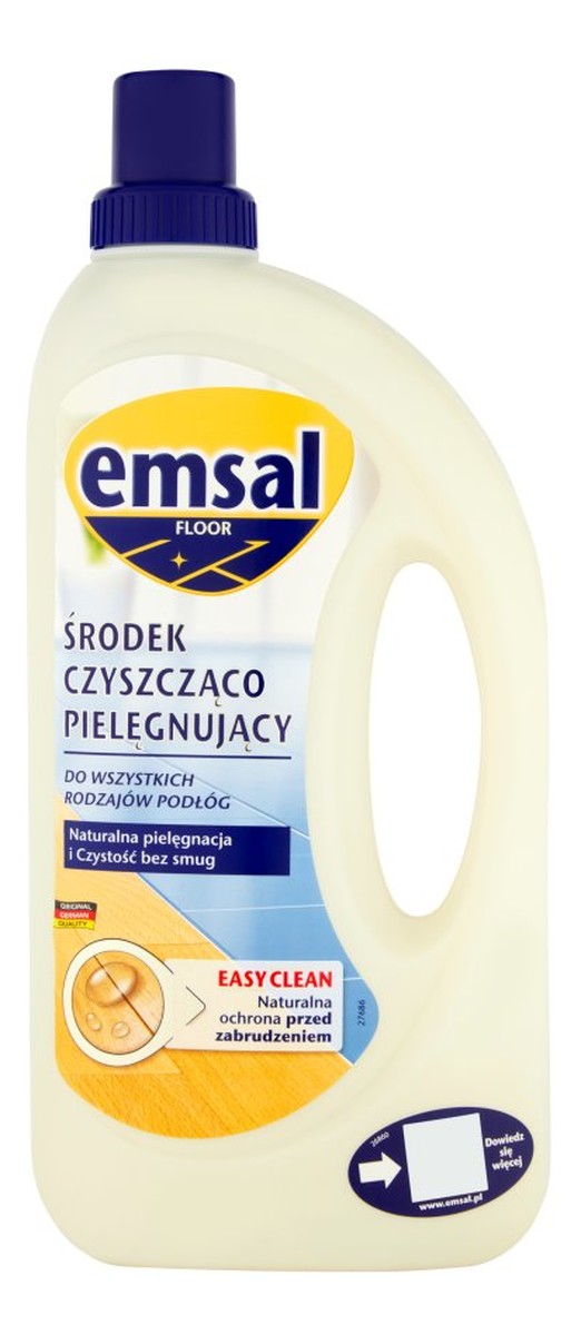 Środek czyszcząco-pielęgnujący do wszystkich rodzajów podłóg