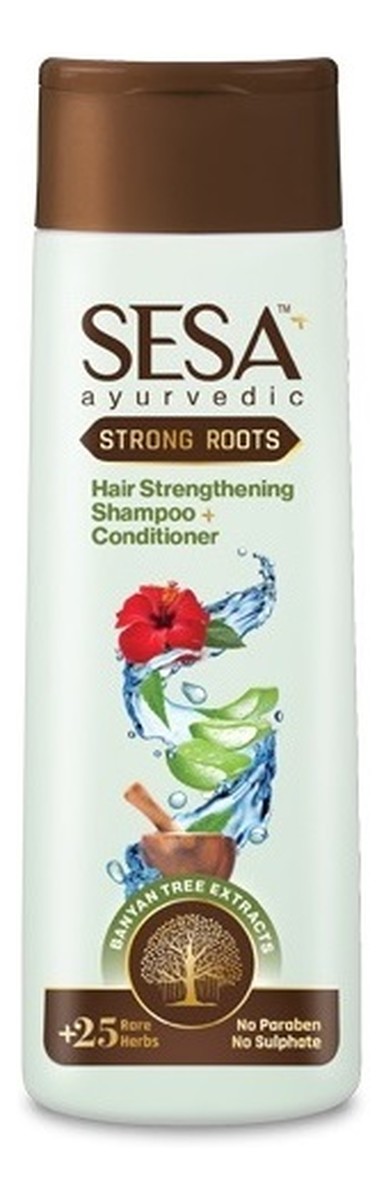 Wzmacniający szampon z odżywką do włosów