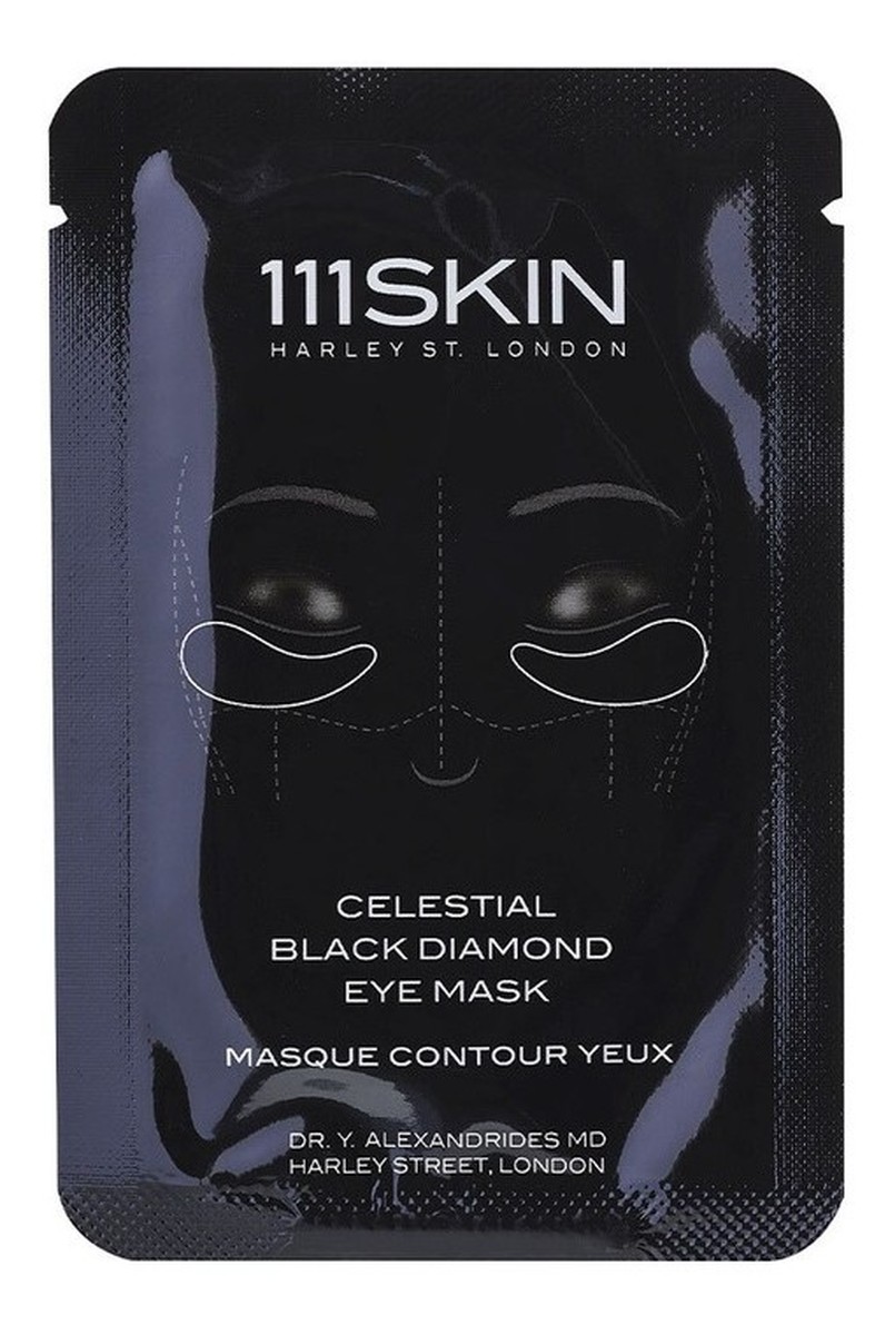 Celestial black diamond eye mask maska pod oczy