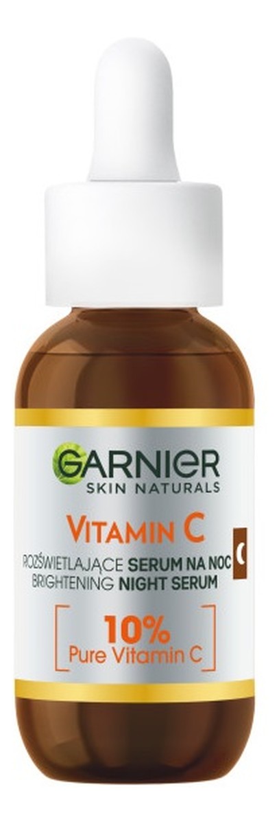 Skin naturals vitamin c rozświetlające serum na noc