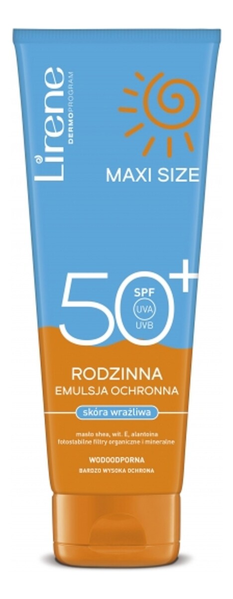 Rodzinna emulsja ochronna SPF 50 Maxi Size