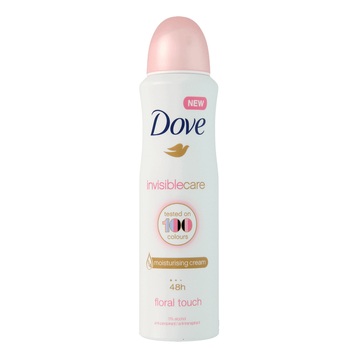 Dove Invisible Care FLORAL TOUCH dezodorant damski spray 4szt.