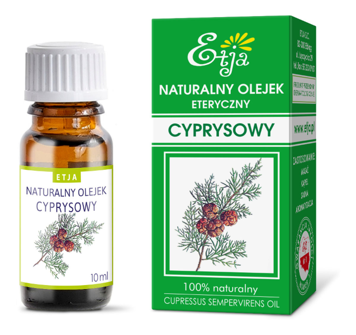 Olejek eteryczny cyprysowy