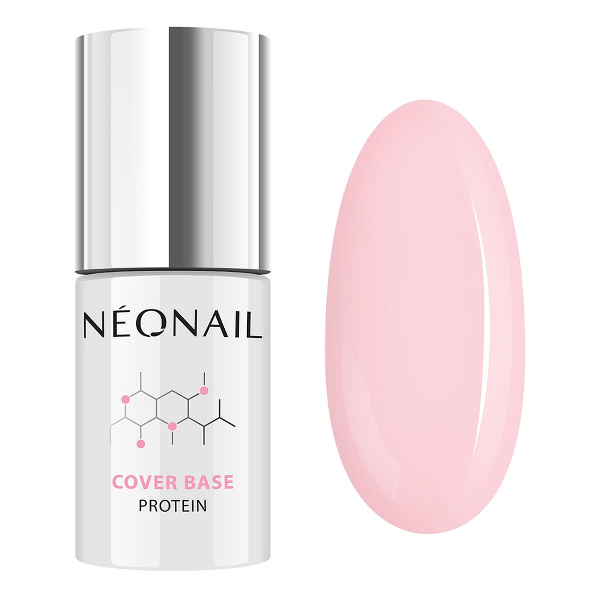 NeoNail Cover base protein proteinowa baza hybrydowa nude rose 7.2ml