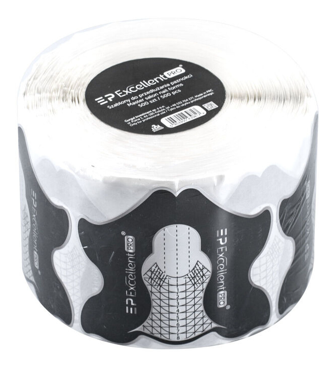 Master salon nail form formy do przedłużania paznokci 500szt