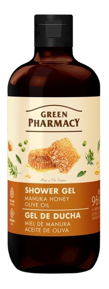 Multi Żel pod prysznic oliwka i miód manuka 500 ml