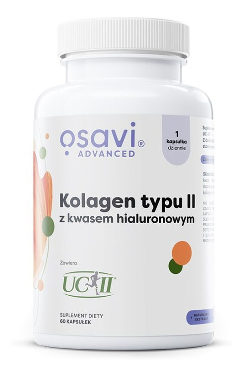 Kolagen typu II z kwasem hialuronowym