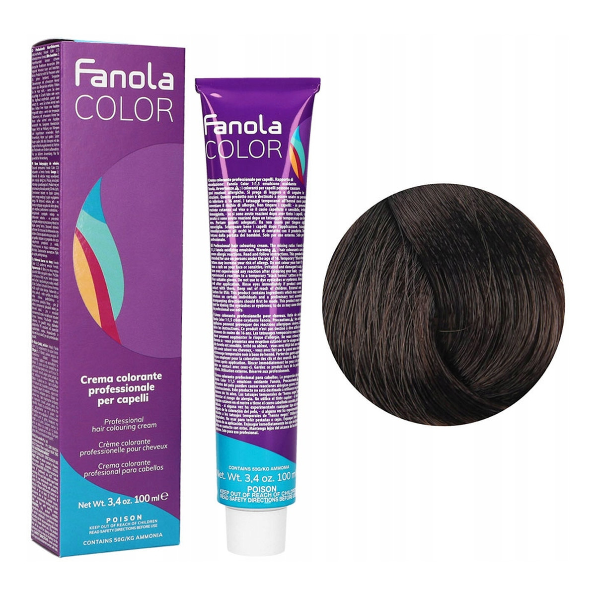 Fanola Color Krem koloryzujący Farba do włosów 100ml