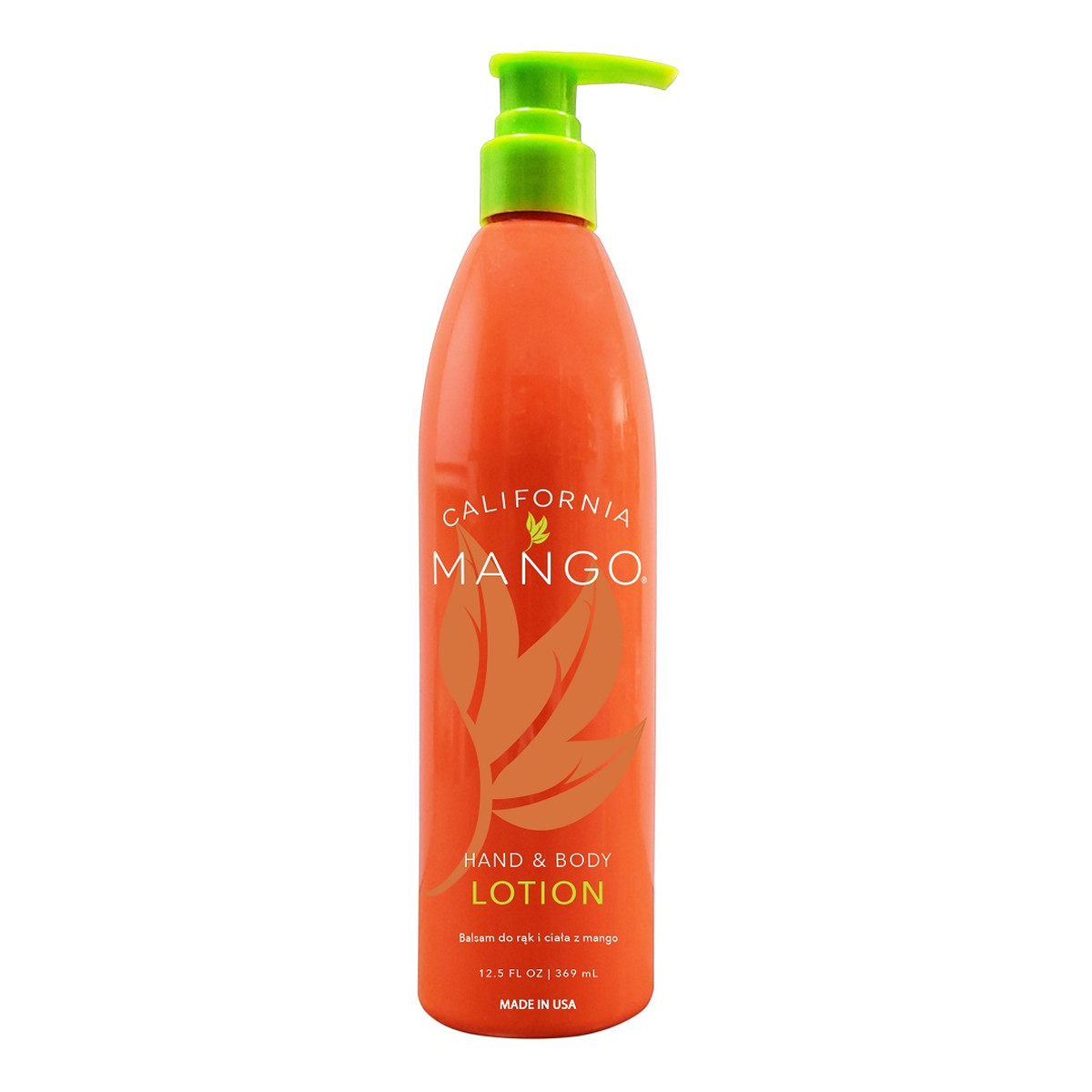 California Mango balsam do rąk i ciała z mango butelka dozownik 369ml