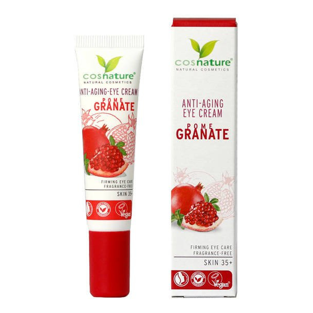 Cosnature Naturalny Ujędrniający Krem Pod Oczy Z Owocem Granatu 15ml