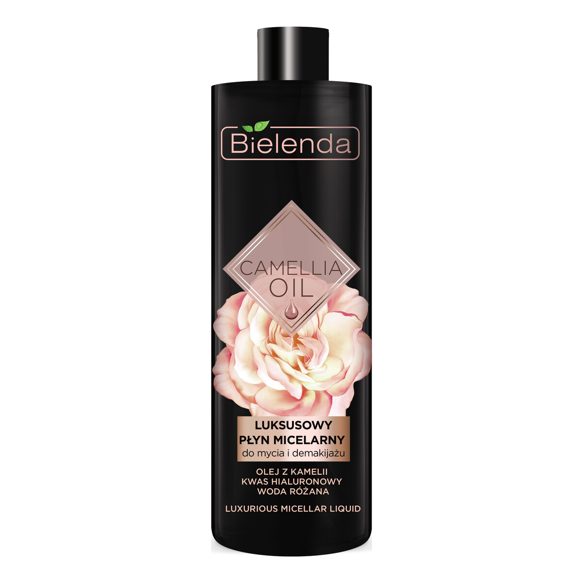 Bielenda Camellia Oil luksusowy płyn micelarny do mycia i demakijażu do cery dojrzałej 500ml