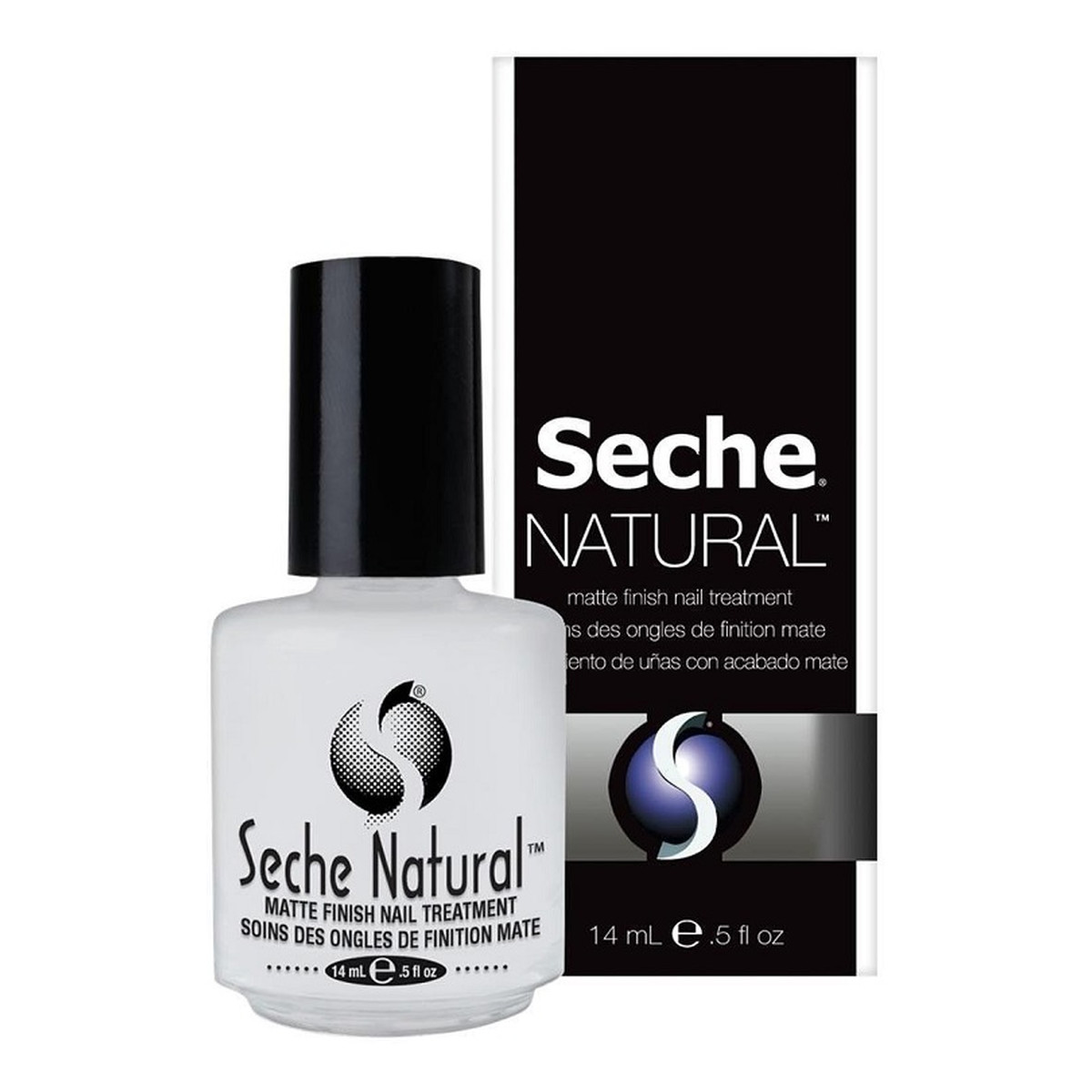 Seche Natural Matte Finish Nail Treatment odżywka pod lakier do paznokci 14ml