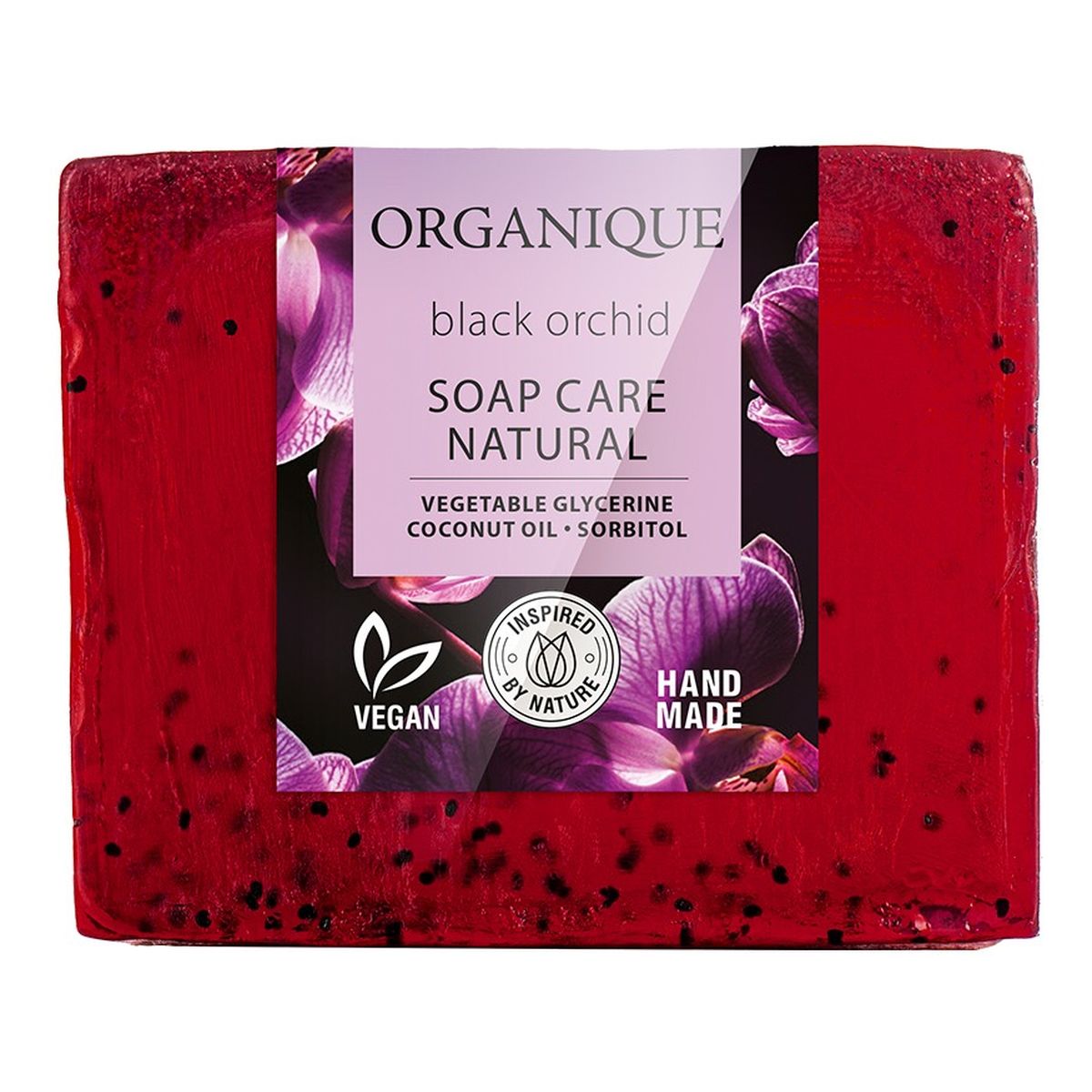 Organique Mydło naturalnie pielęgnujące black orchid 100g