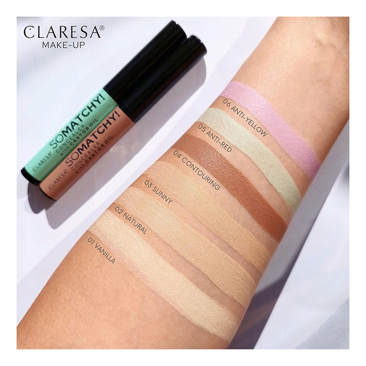 Claresa So Matchy Kamuflujący korektor w sztyfcie 3g