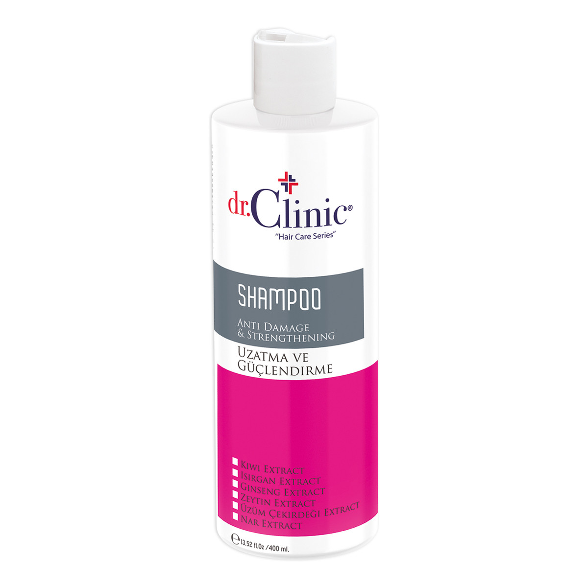 Dr CLINIC szampon wzmacniający włosy 400ml