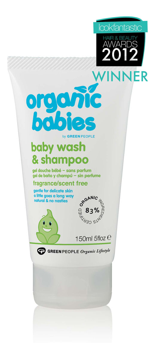 Bezzapachowy żel myjący i szampon dla niemowląt w jednym
