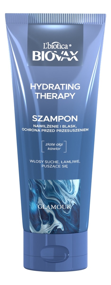 Glamour hydrating therapy nawilżający szampon do włosów